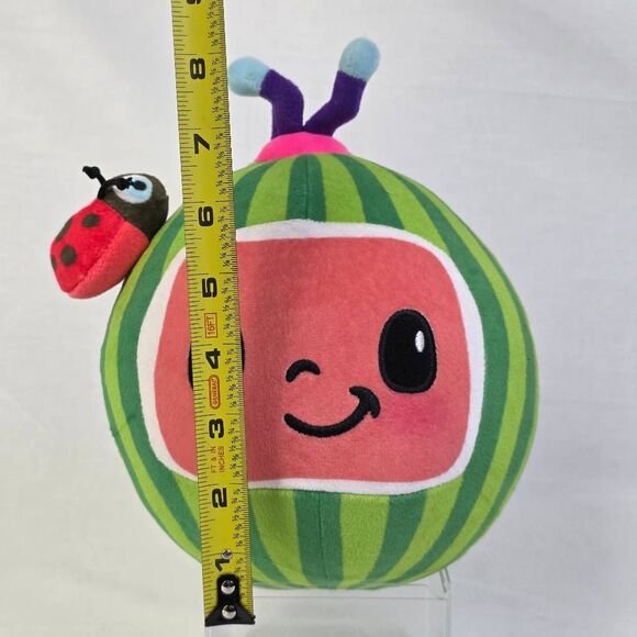 CoComelon Watermelon Plush Ladybug 8" Moonbug 2023 - Picture 4 of 6